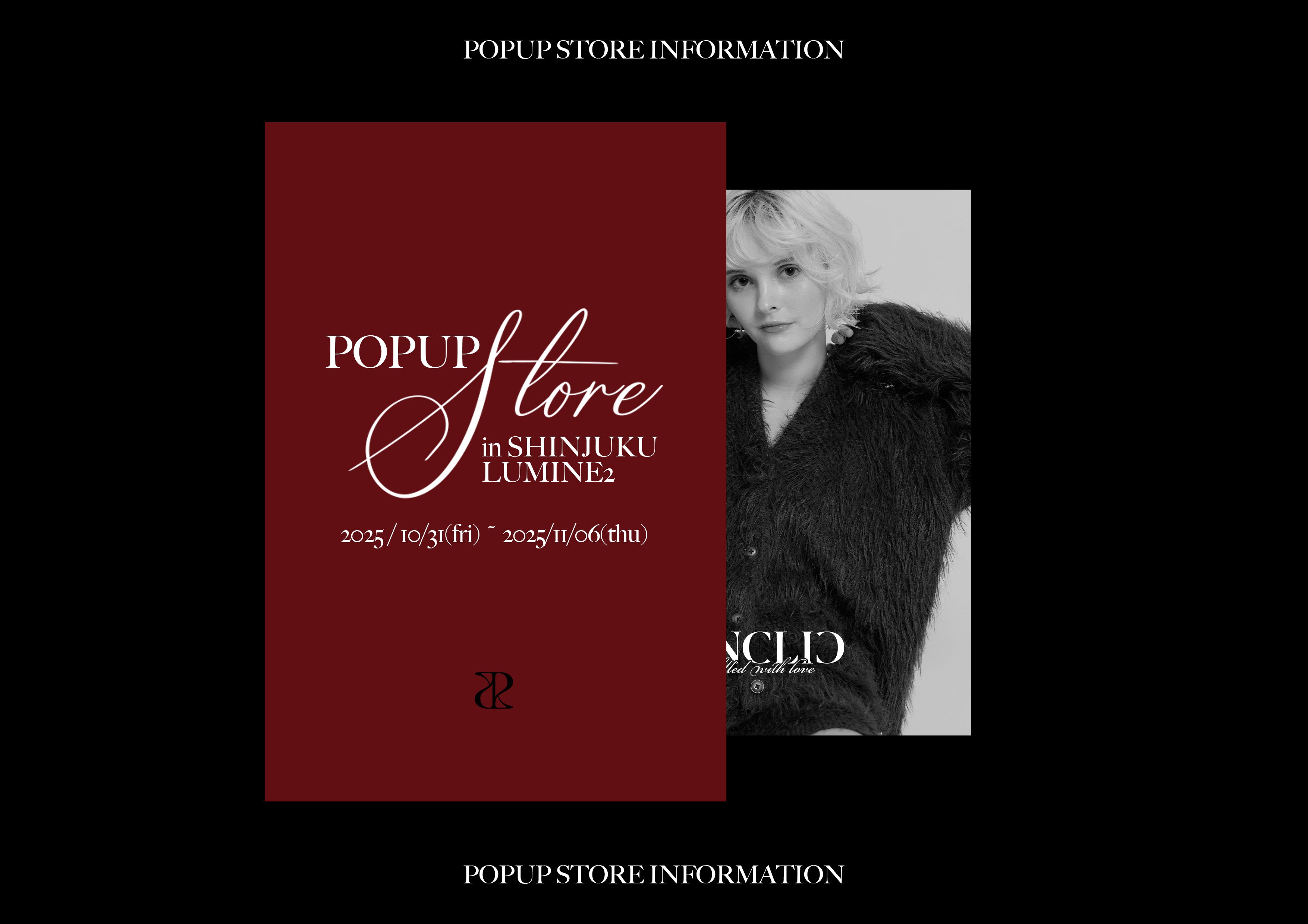 【2025Autumn Winter】TOKYO POPUP開催