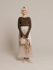 Equestrian charm scarf(2color)