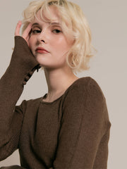 【10/29 OPEN】Basic flare sleeve knit