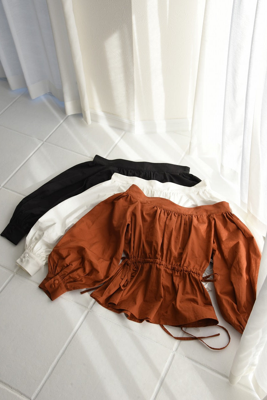 volume one shoulder blouse