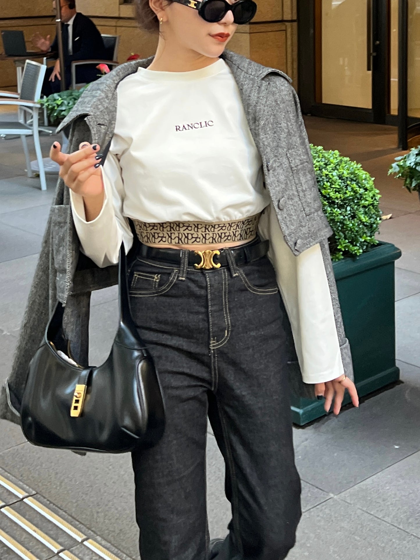 RC logo long tee