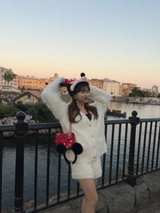 RC logo shaggy shorts