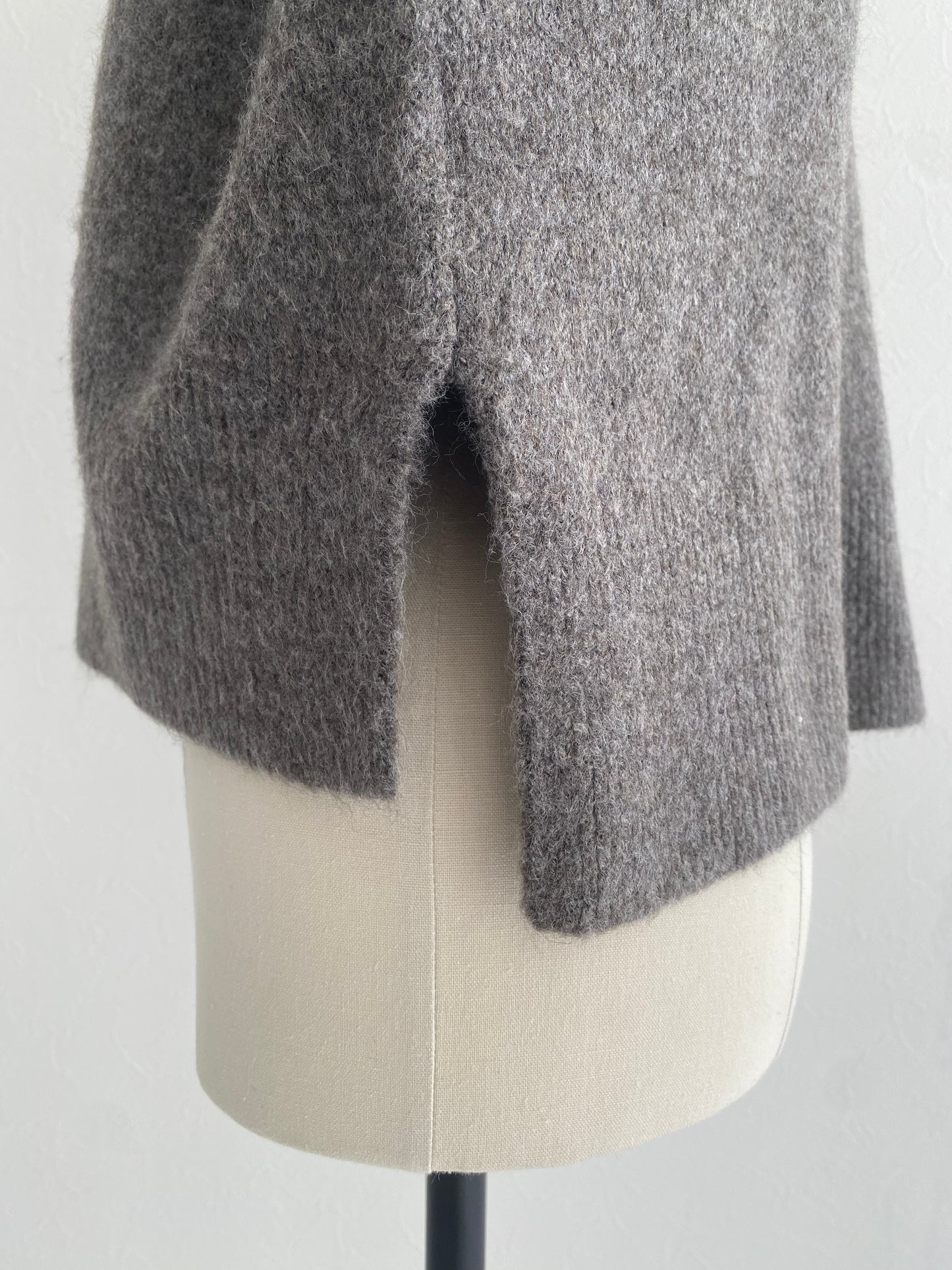 2way flare sleeve knit