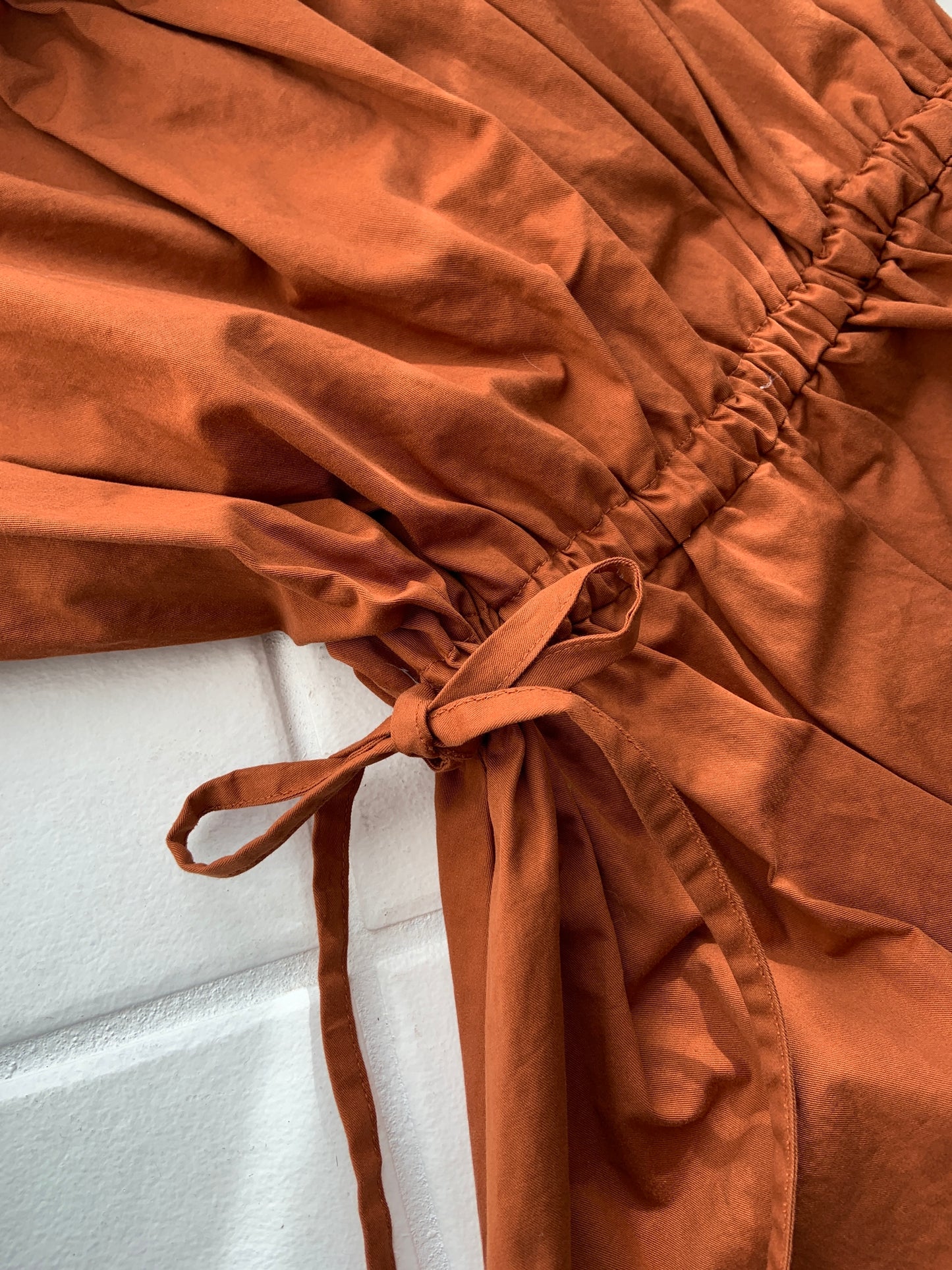 volume one shoulder blouse