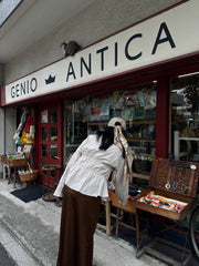 Equestrian charm scarf(2color)