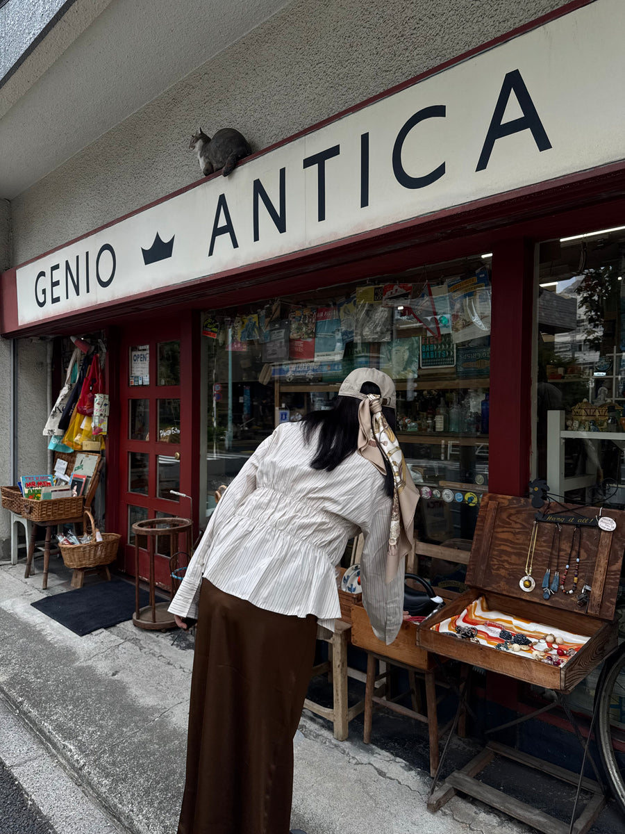 Equestrian charm scarf(2color)