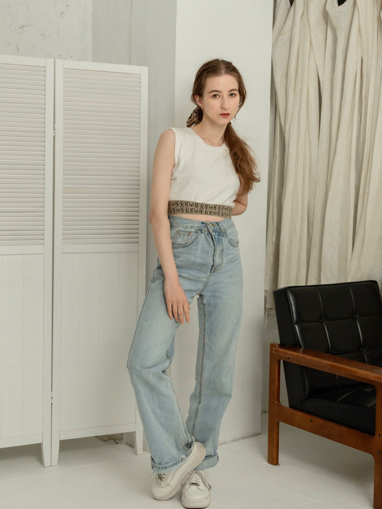 RC waist design tank top