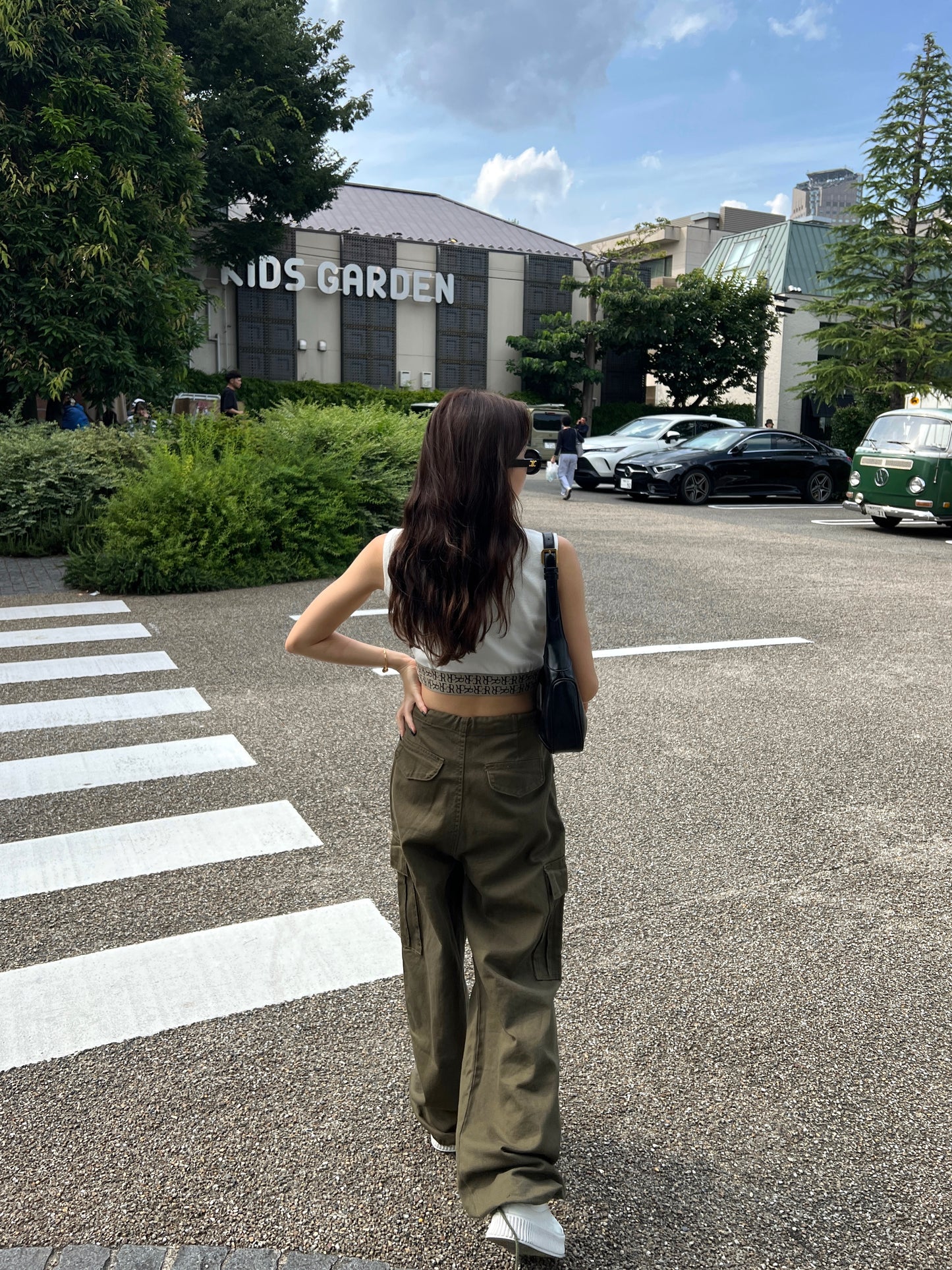 RC waist design tank top