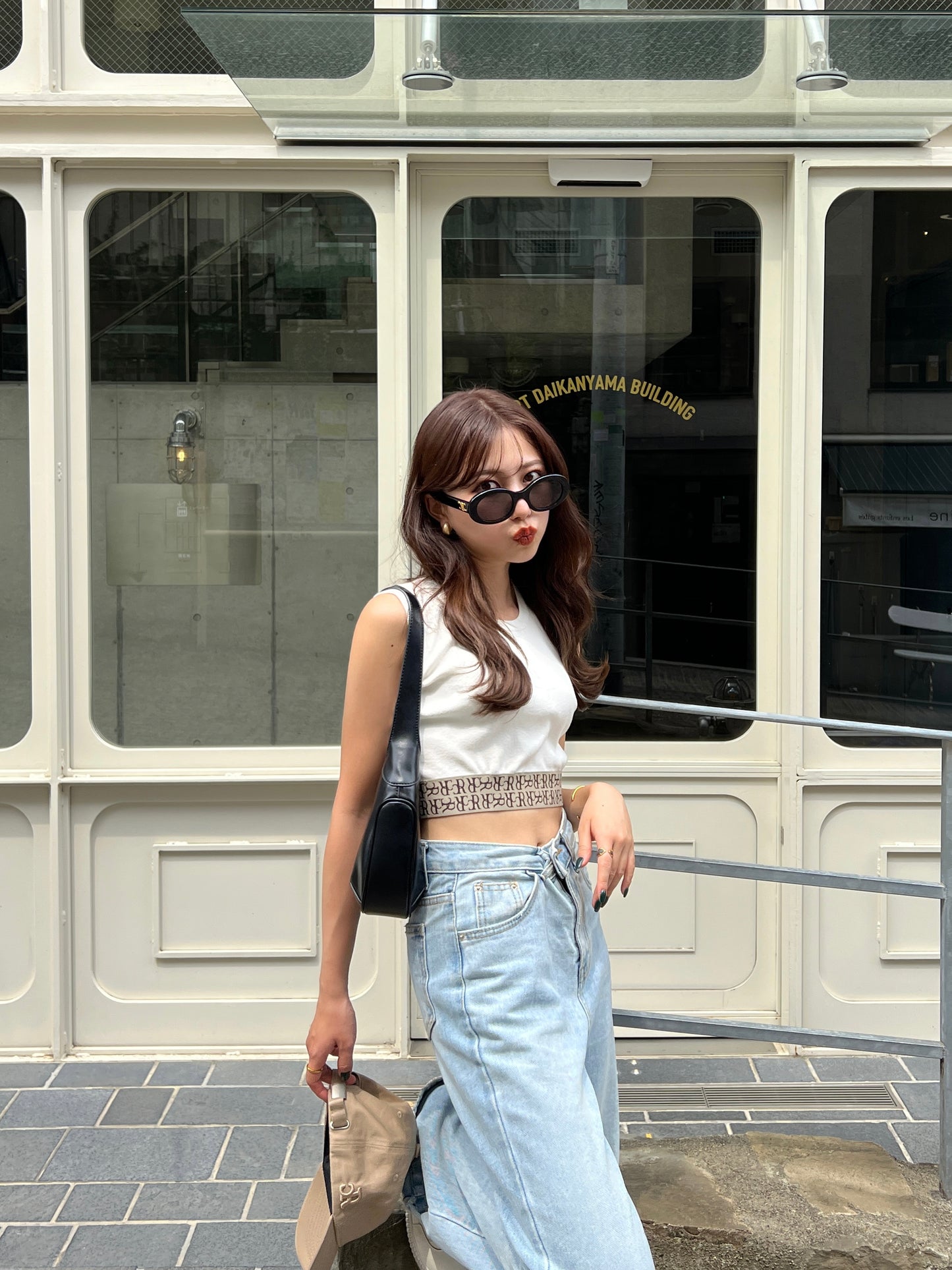 RC waist design tank top