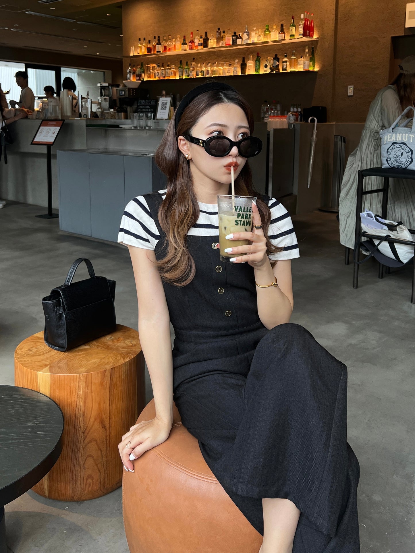 linen like back open rompers