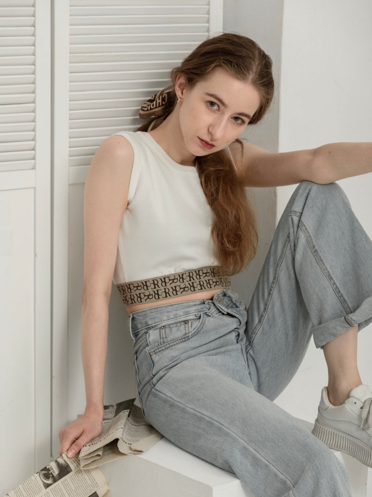 RC waist design tank top