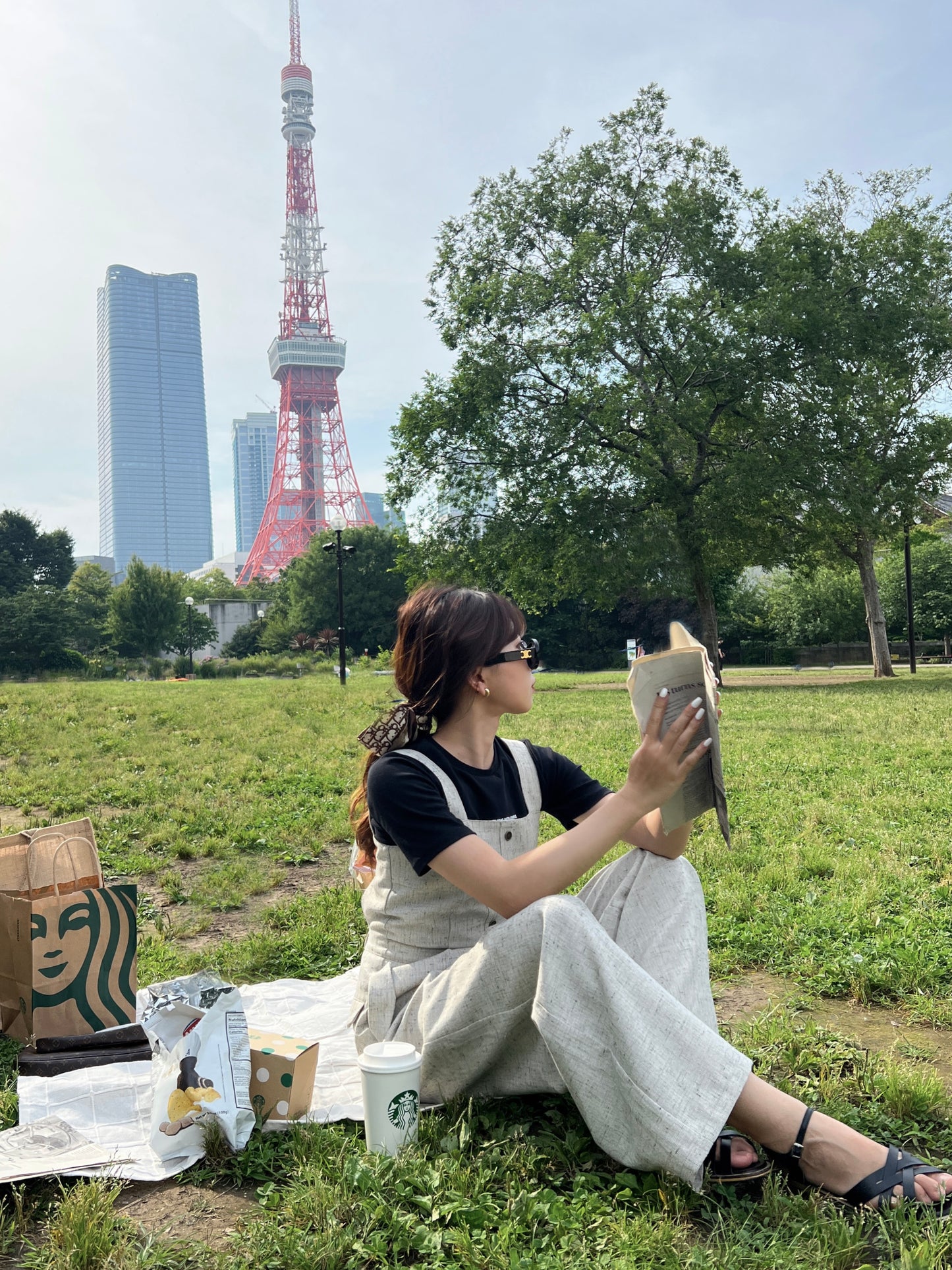 linen like back open rompers