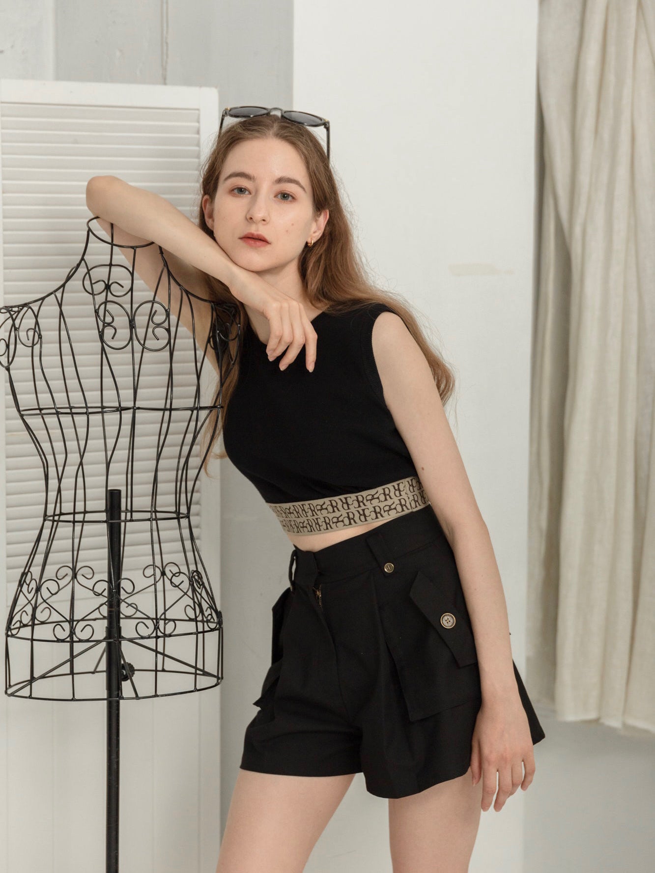 RC waist design tank top