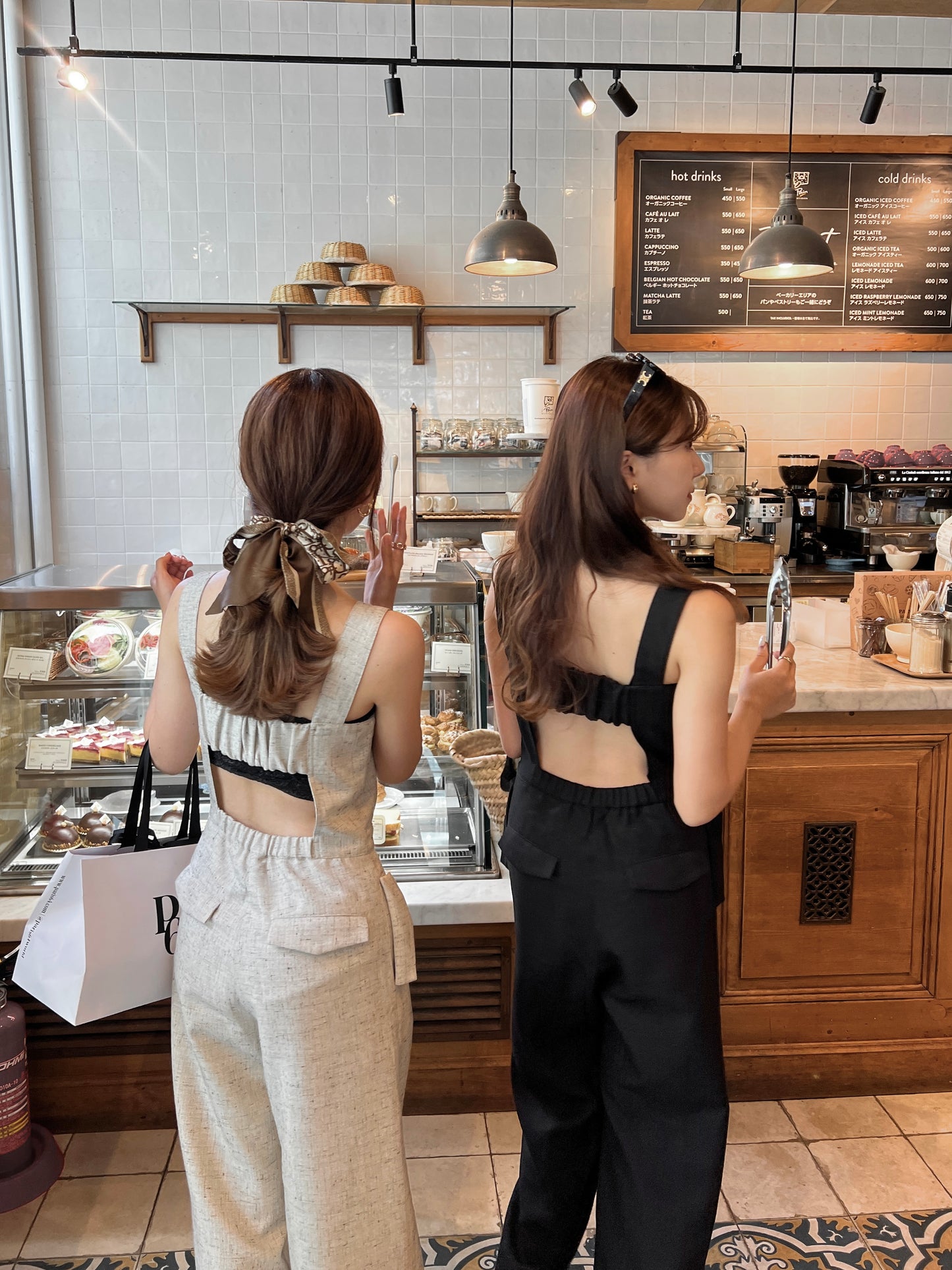 linen like back open rompers