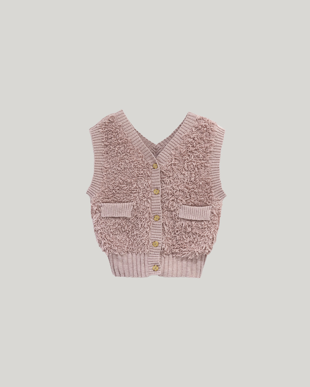 【BEST SELLER】loop yarn knit gilet