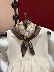 Equestrian charm scarf(2color)