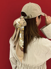 Equestrian charm scarf(2color)