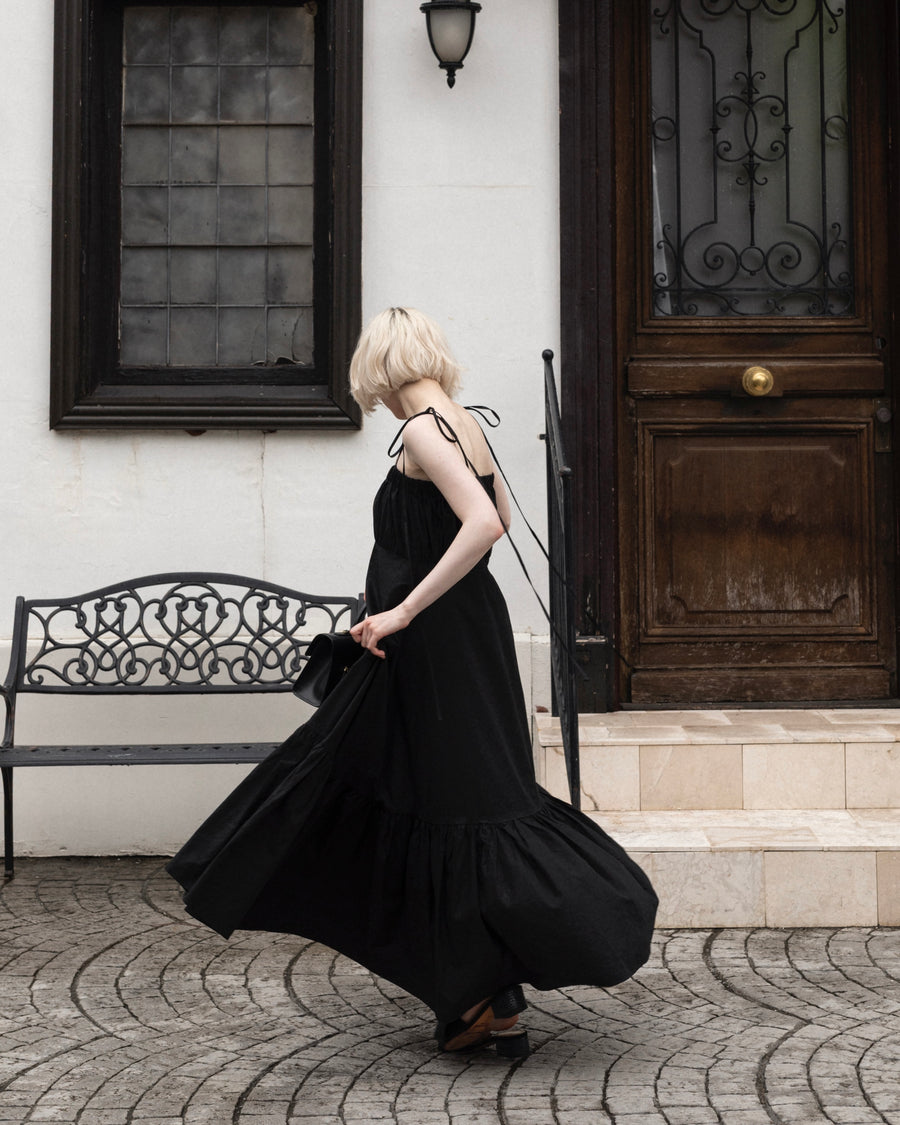 【Check残りわずか】Gather bloom cami dress