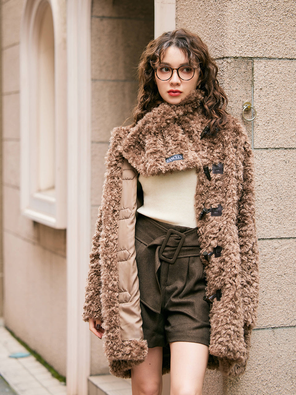 残り2点】Poodle cocoon coat – RANCLIC