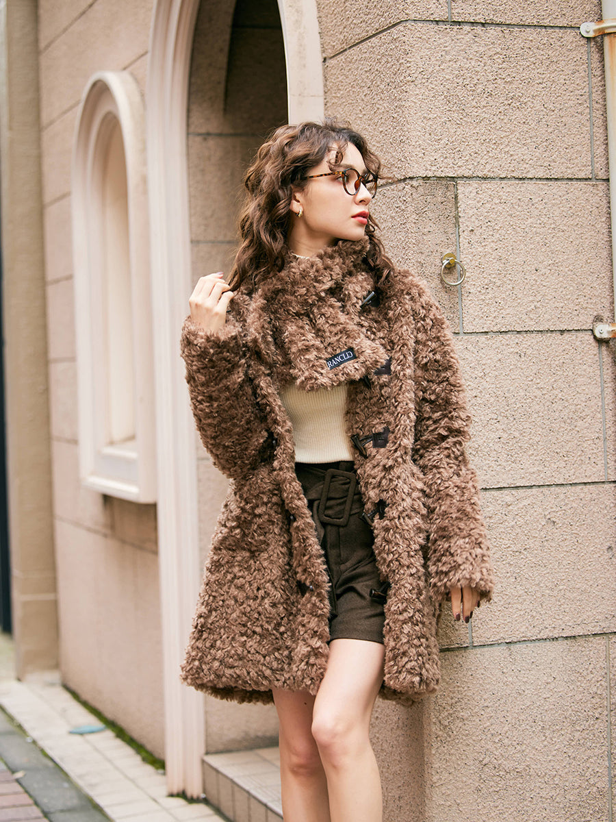 【予約販売】Poodle cocoon coat