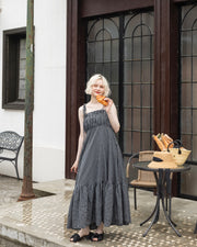【Check残りわずか】Gather bloom cami dress