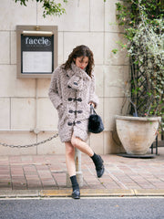 【予約販売】Poodle cocoon coat