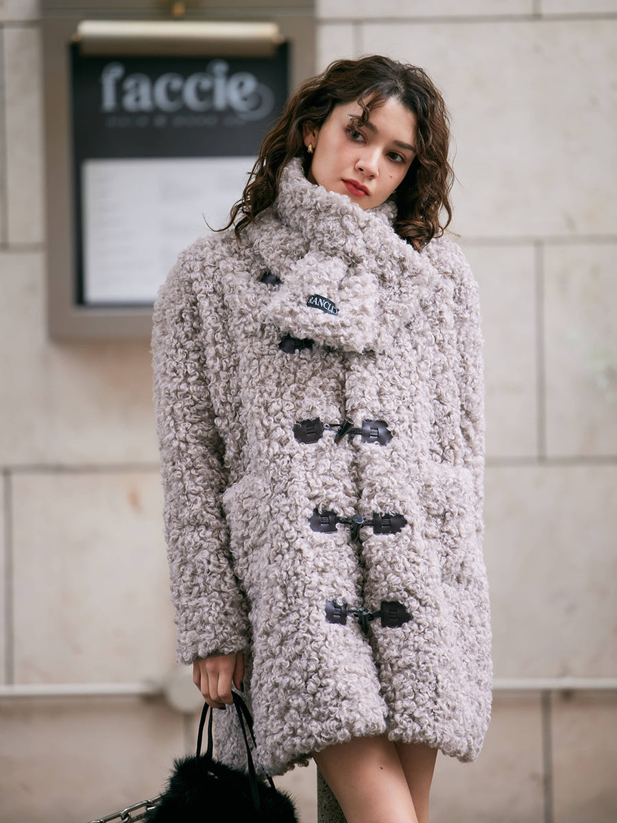 【予約販売】Poodle cocoon coat