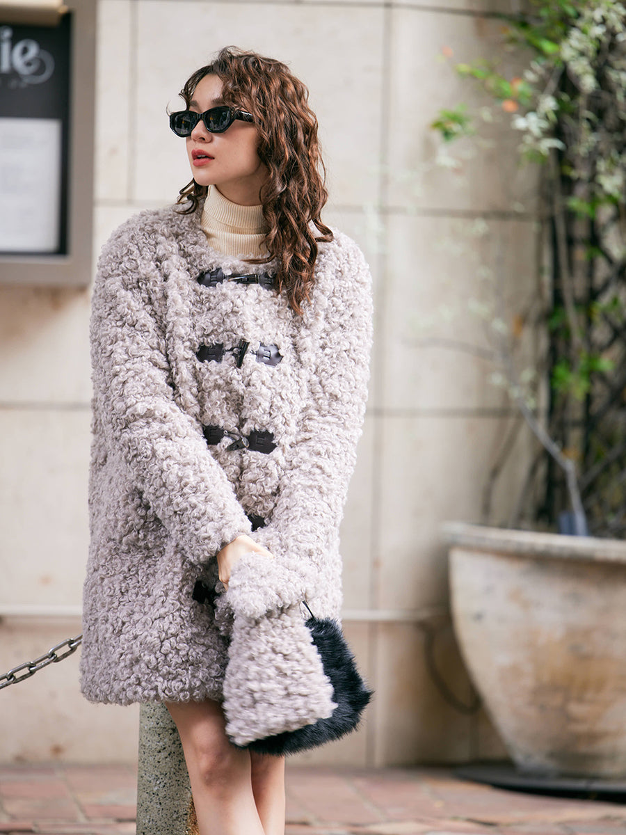 【予約販売】Poodle cocoon coat