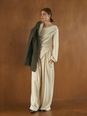 【残り3点】【9/24 OPEN】Drape offshoulder set up
