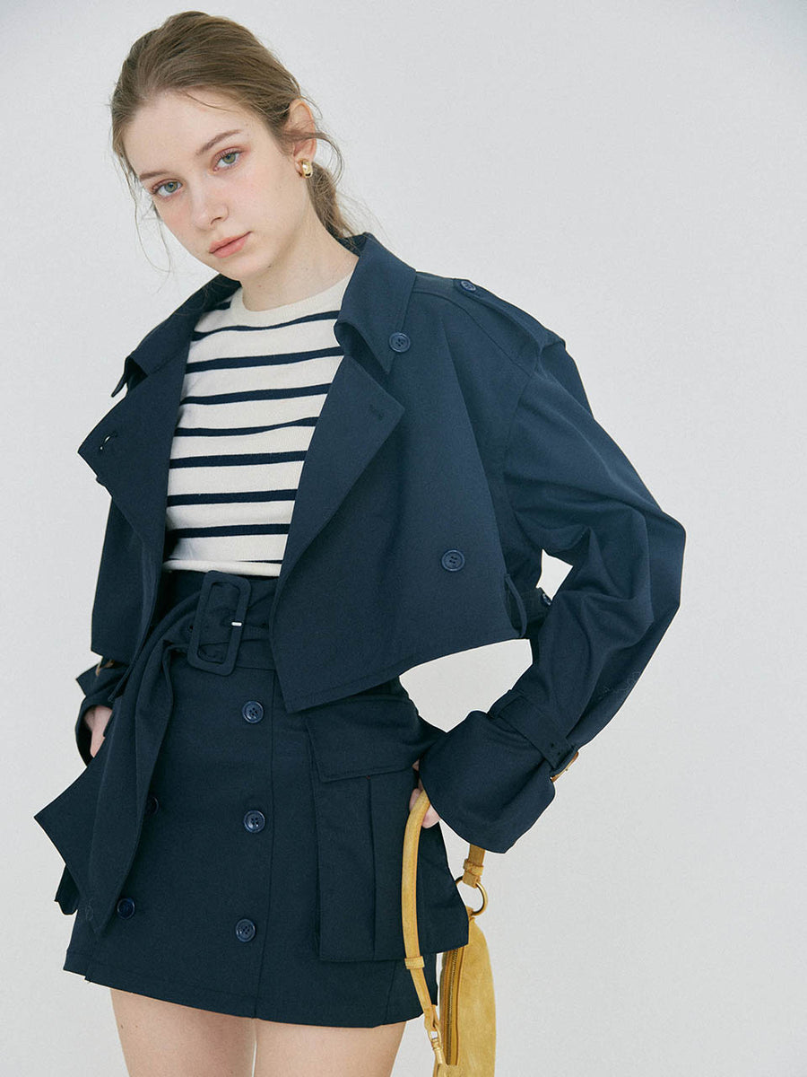 【NEW】Iconic 2way trench  jacket