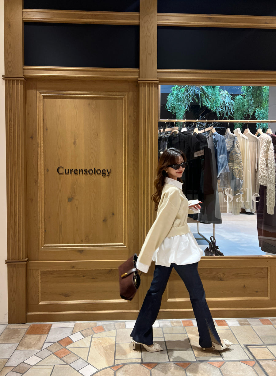 Docking balloon shirt dress