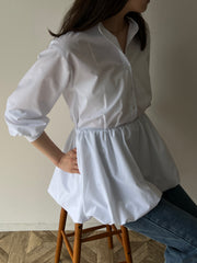 balloon blouse dress