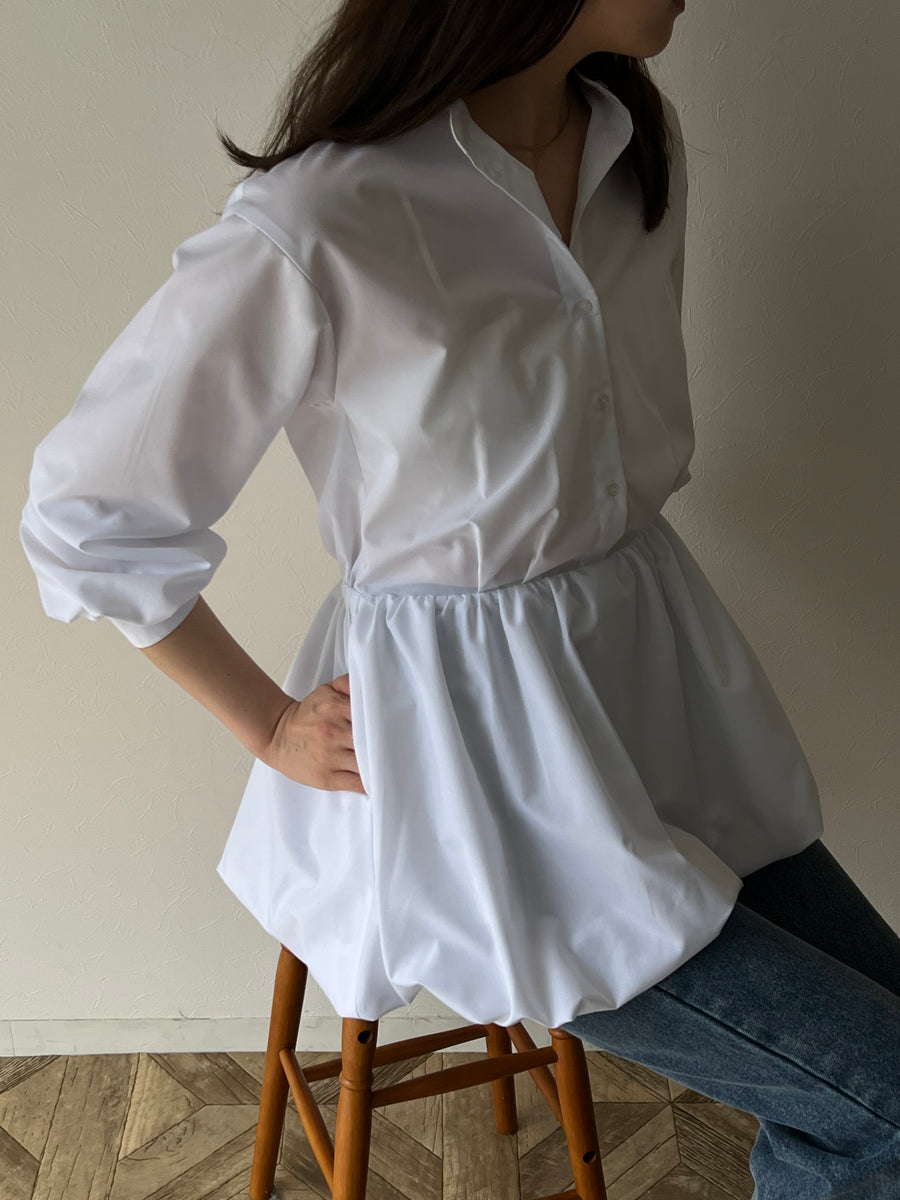 balloon blouse dress