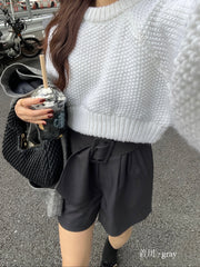 big belt shorts
