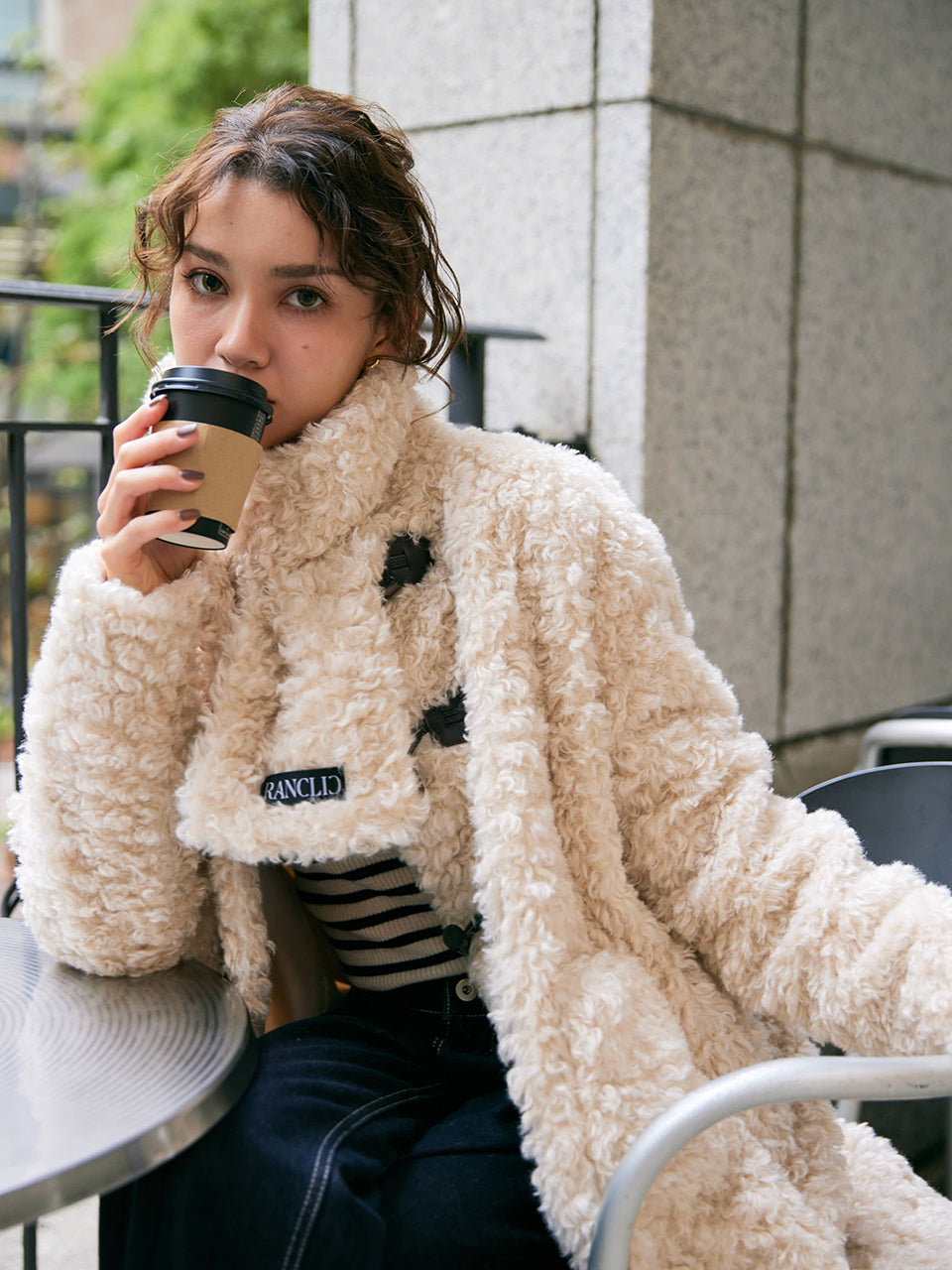 RANCLIC【Poodle cocoon coat 】アイボリー Poodle cocoon coat – RANCLIC