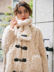 【予約販売】Poodle cocoon coat