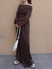 【残り3点】【9/24 OPEN】Drape offshoulder set up