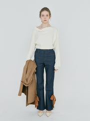 【3/5 OPEN】Ashimore ribbon denim pants