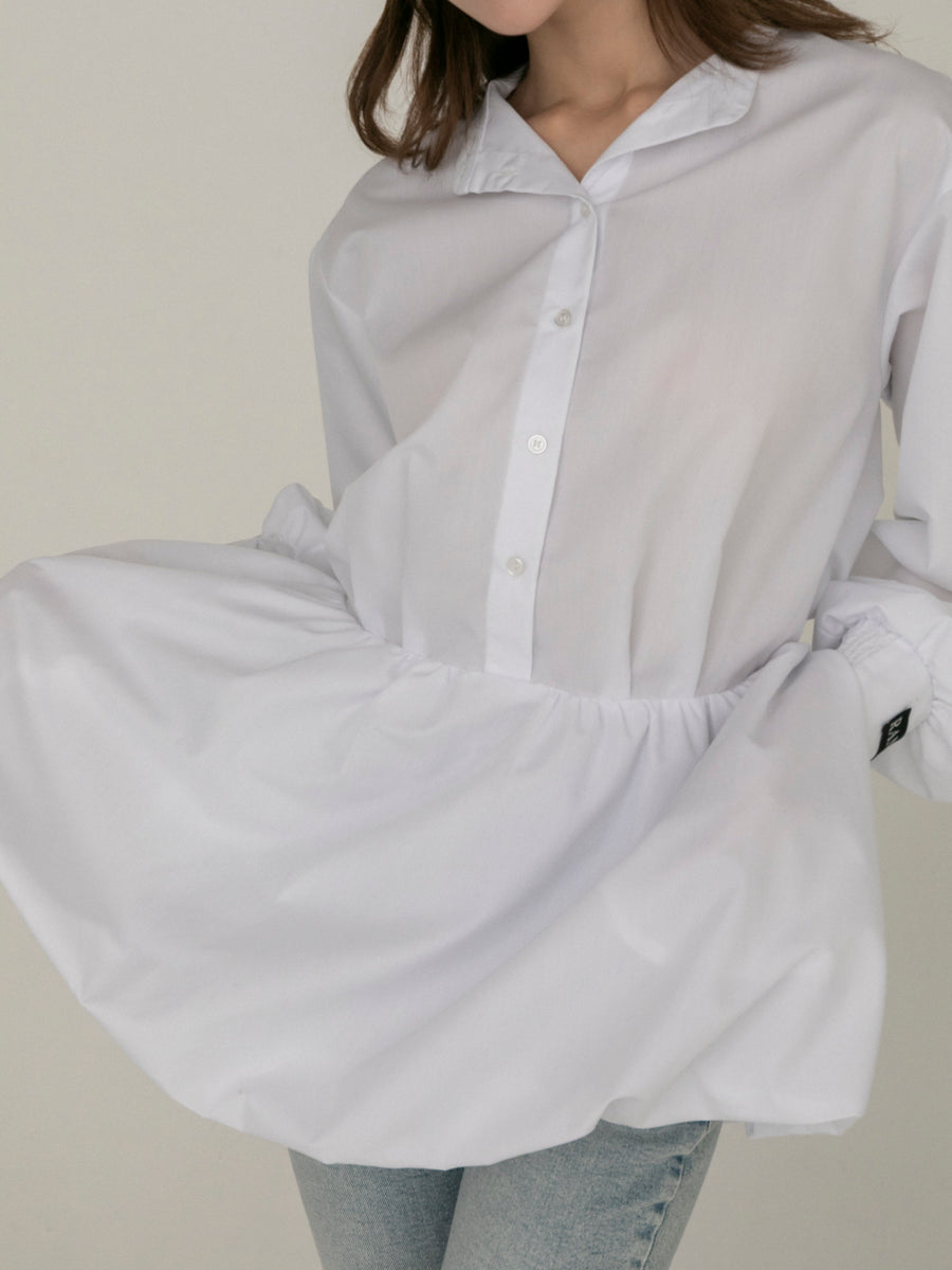 balloon blouse dress