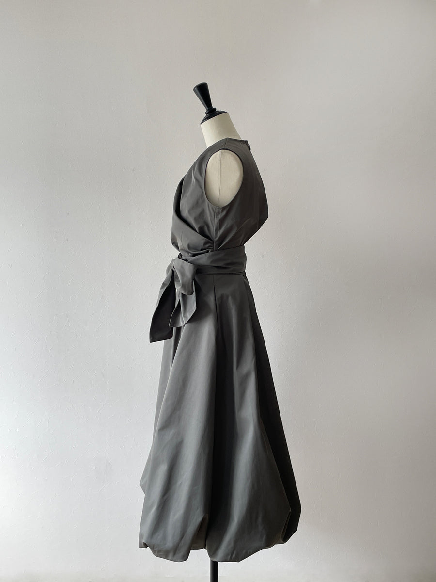 taffeta cache coeur blouse