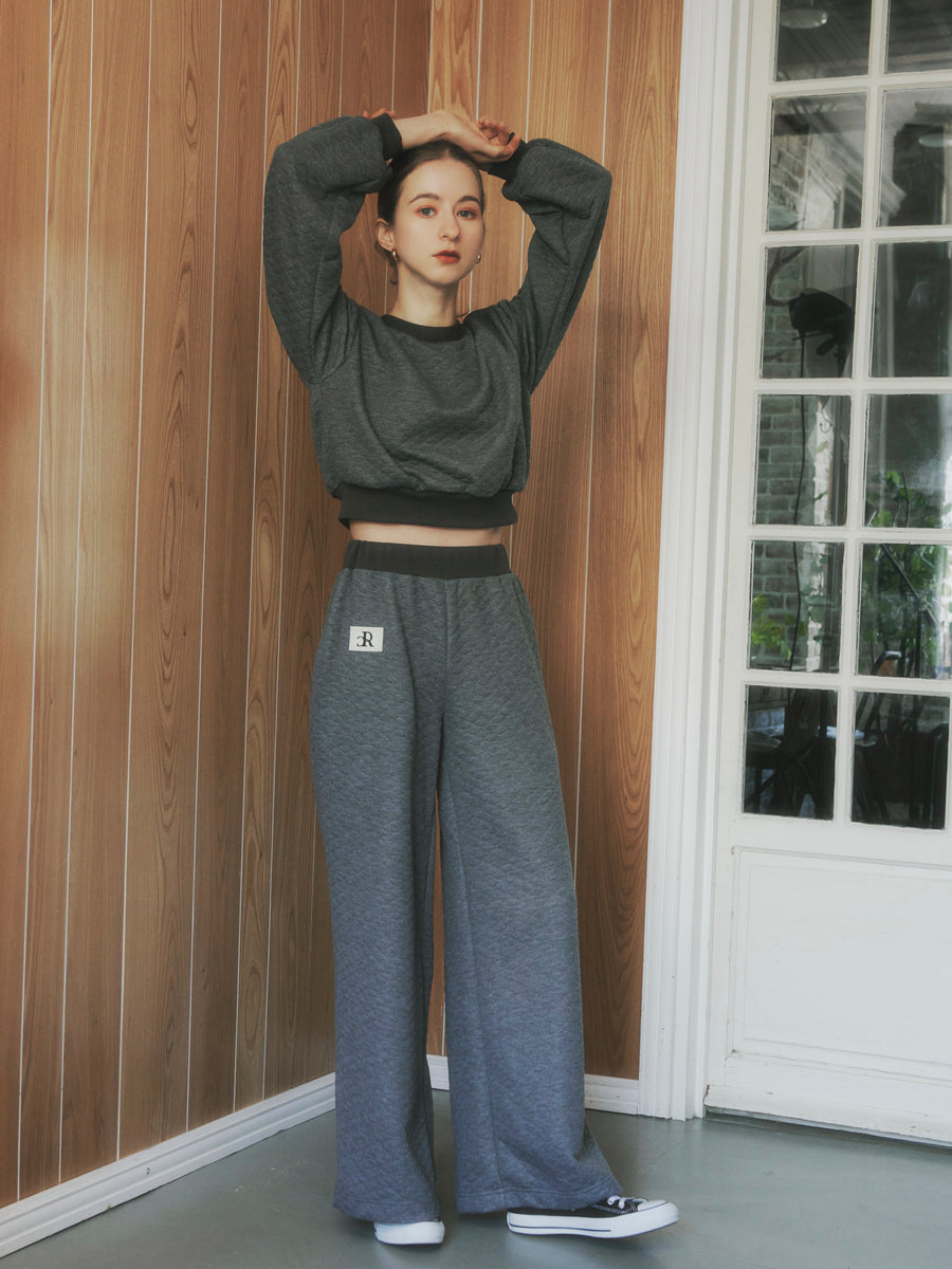 quilting sweat pants