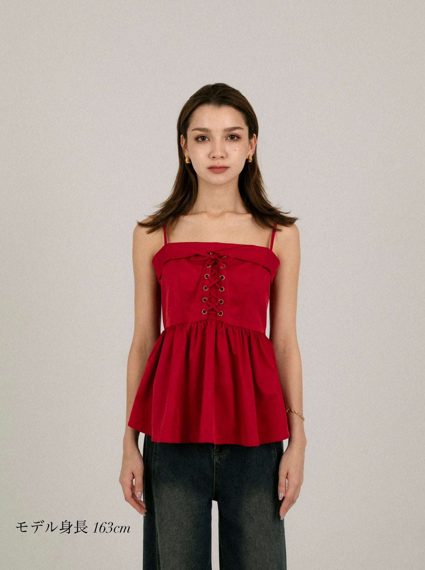 lace up camisole