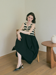 【8/6 OPEN】Border docking balloon dress