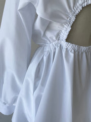balloon blouse dress