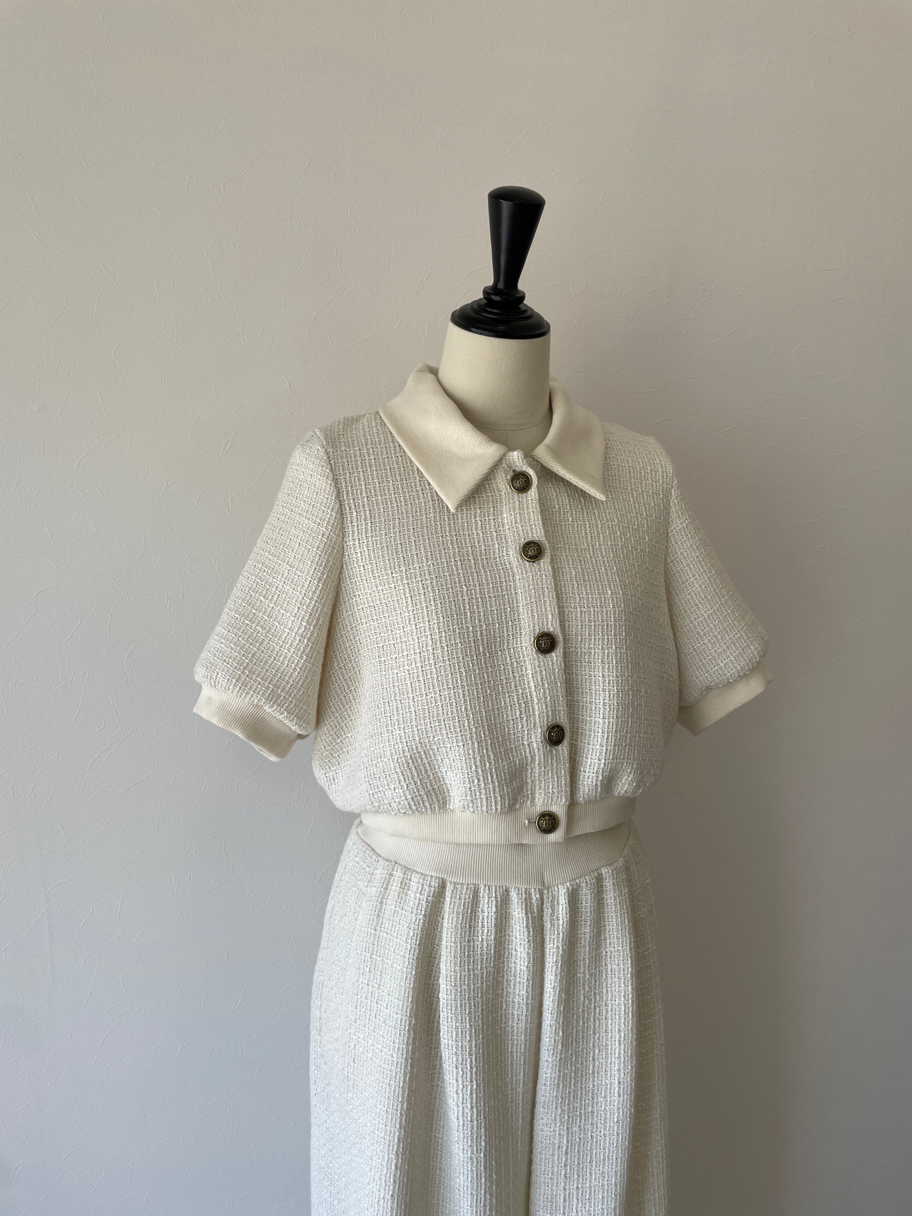 Summer tweed blouse jacket – RANCLIC