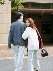 【12/18 OPEN】Unisex henley mochi knit