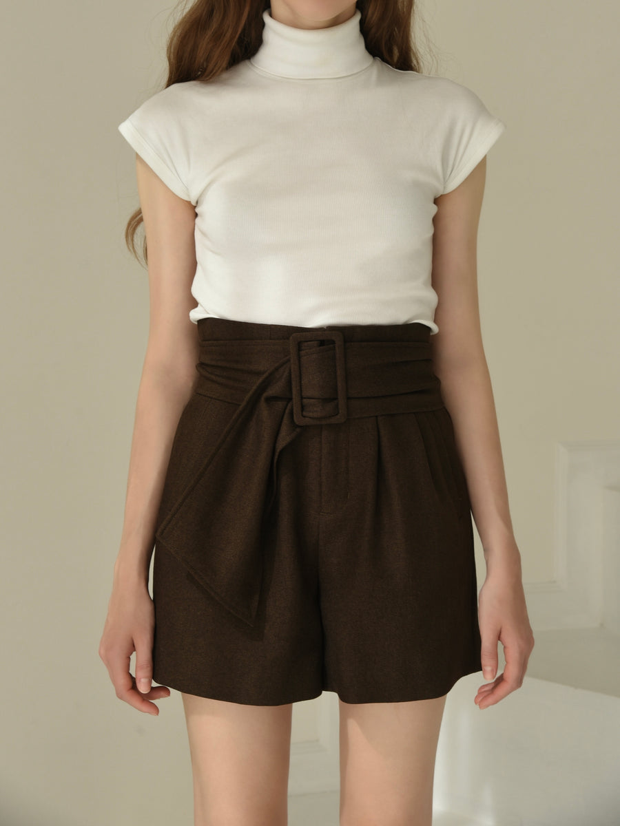 big belt shorts