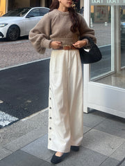 volume sleeve short knit