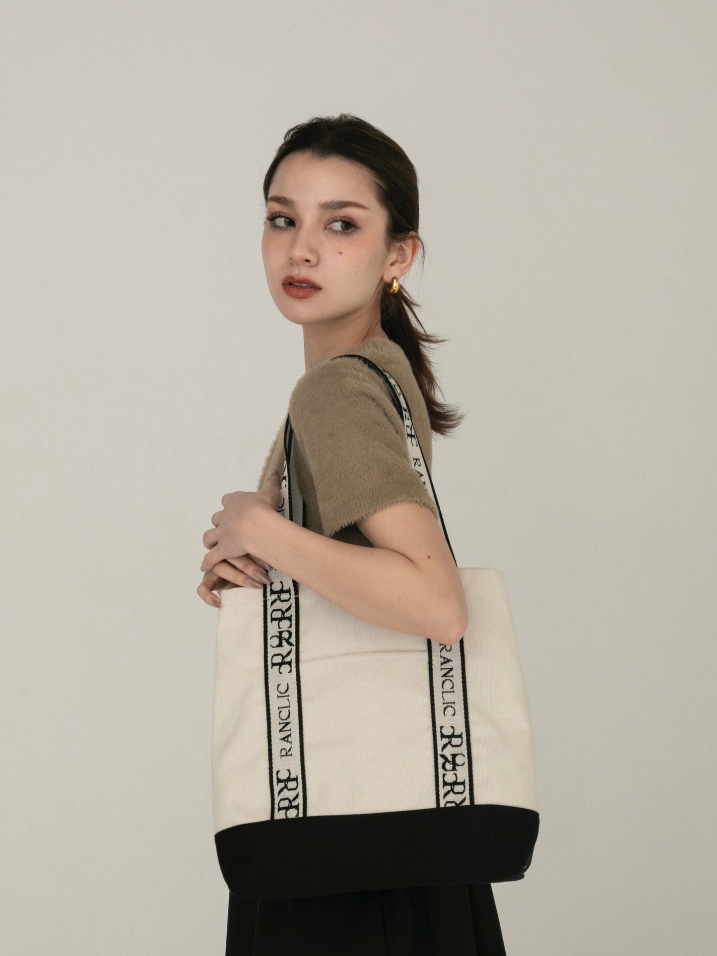 monogram tote bag