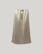 Satin slip skirt